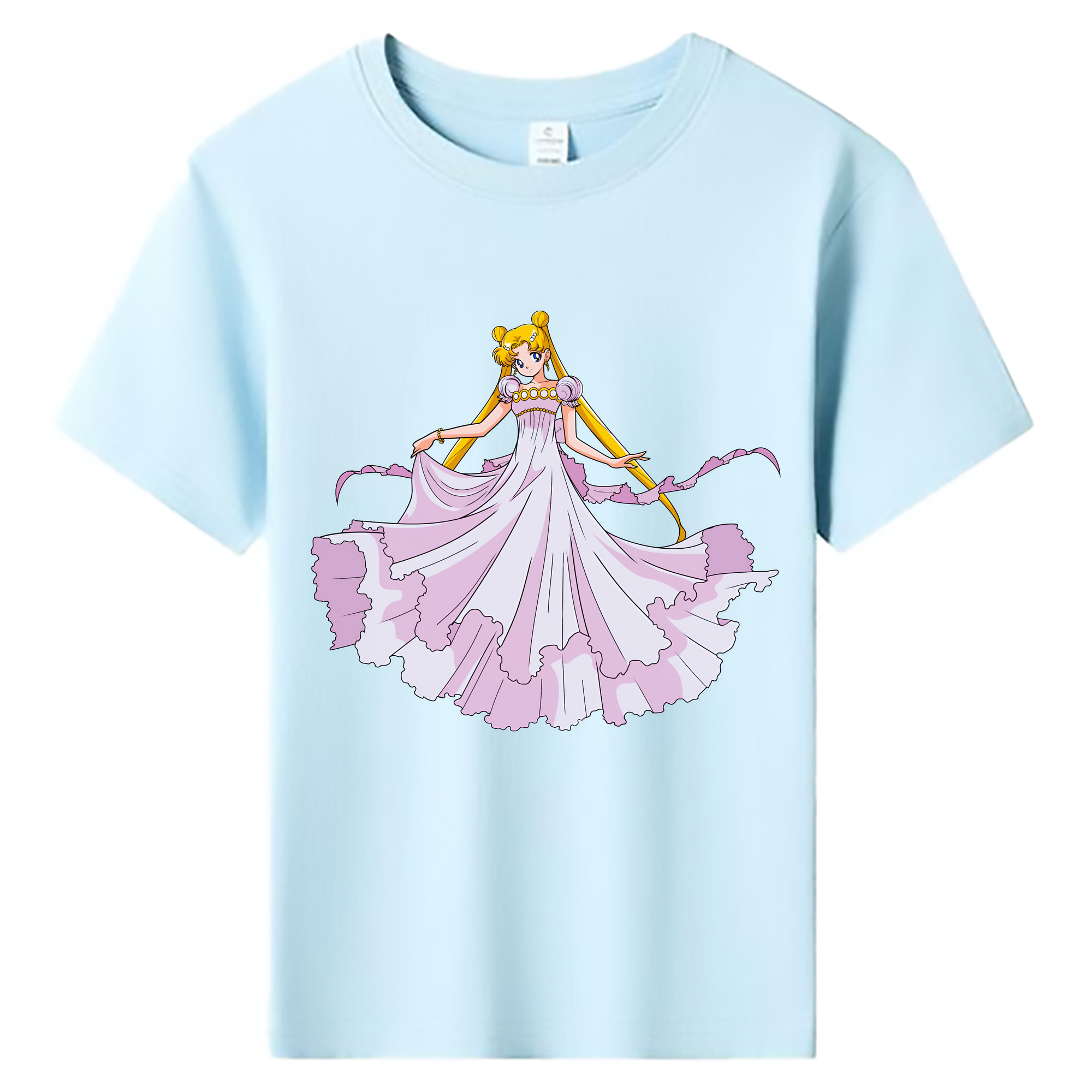 （画像用） 美少女戦士セーラームーン 愛野 美奈子 あいの みなこ Sailor Moon Aino Minako 綿100％キッズTシャツ（フロントプリント）